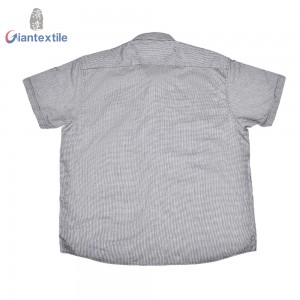 Quality Assurance Fat Men Wear Check Shirt Plaid Plus Size Casual Shirt with Good Hand Feel For Men GTCW108120G1